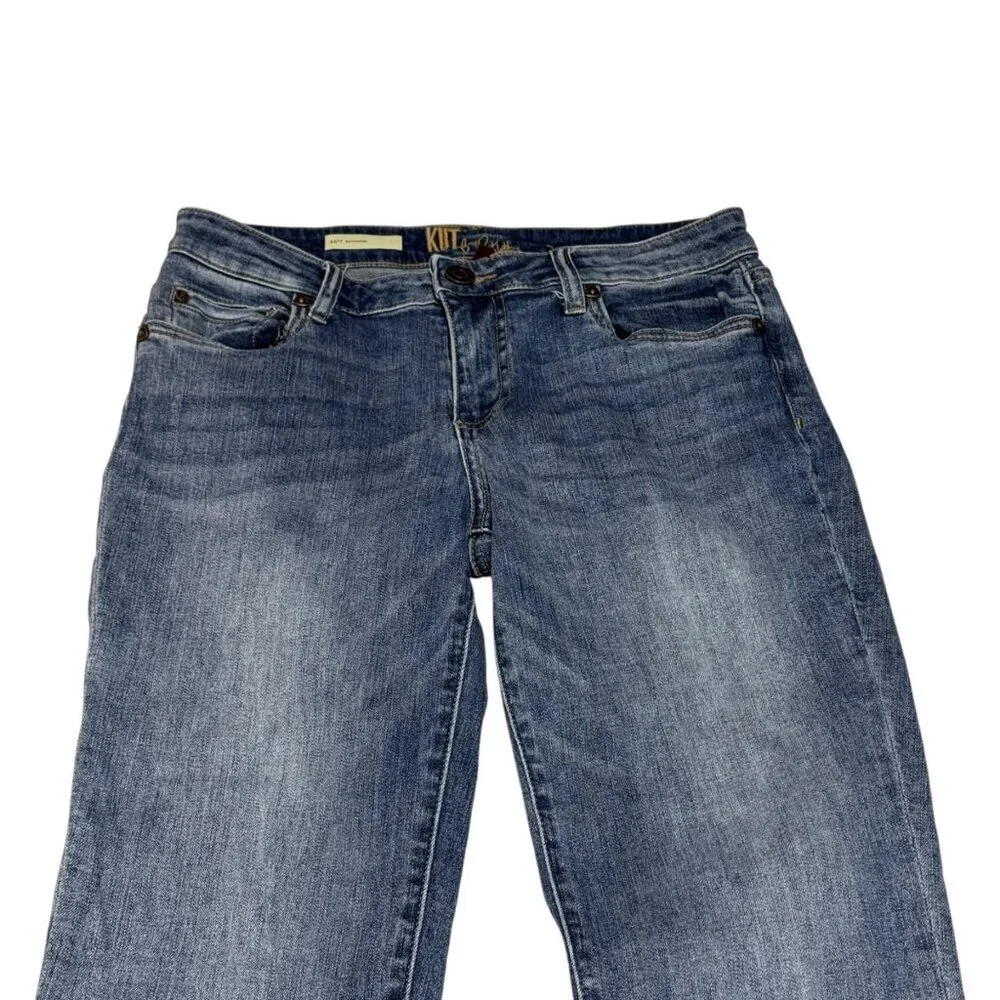 Kut From The Kloth Katy Boyfriend Jeans Womens Size 2 Medium Wash - Picture 5 of 7